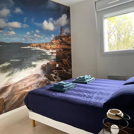 Le Rivage Finistérien, 4 Personnes, à 5 Mn De La Des Sables Blancs Apartamento Douarnenez